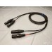 100-MGY-2P  2 XLR 3 pin штекер <=> 2 XLR 3 pin гнездо  Gabreal AM AWG24 UF 2p PVC